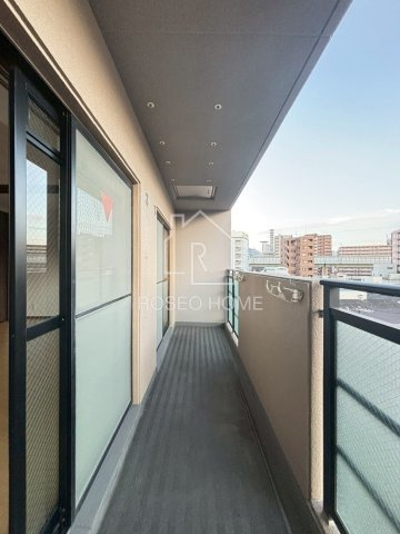 グレース九条のバルコニー