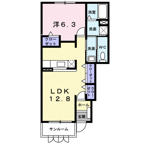 【間取り】 | シェーネ　エレガンシア