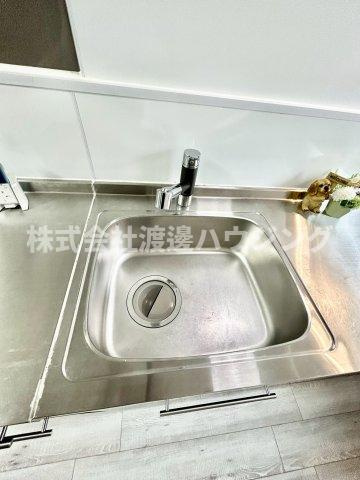 大阪市東淀川区上新庄３丁目の一戸建ての設備|シングルレバー