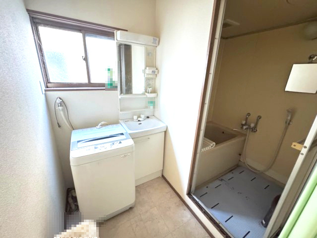 石巻市　1棟アパートの独立洗面台