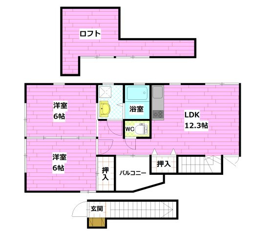 WADA　BLDの間取り
