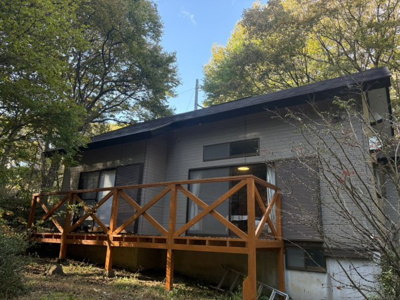 【バルコニー】 | 【森の中の家】那須町富岡　中古住宅