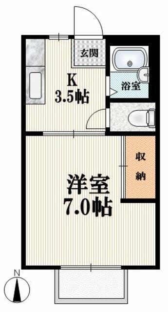 杉並区下井草4丁目のアパートの画像