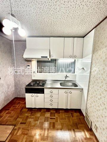 大東市緑が丘1丁目一戸建のキッチン