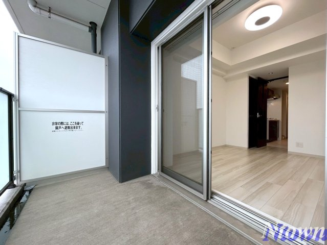 【バルコニー】 | エステムコート名古屋黒川シャルマン | お洗濯にも便利なバルコニー付き