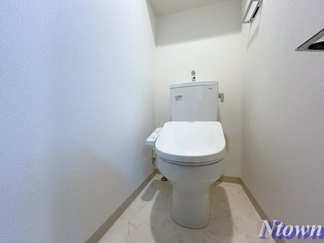 【トイレ】 | エステムコート名古屋黒川シャルマン | ゆったりとした空間のトイレです
