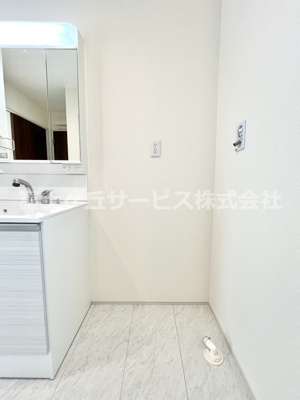 【ランドリースペース】 | 掛川市沖之須 2期 新築一戸建て 2号棟 | 洗濯機置き場