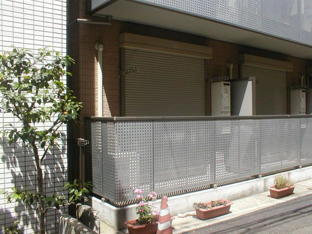 シャーメゾン吉野町のバルコニー