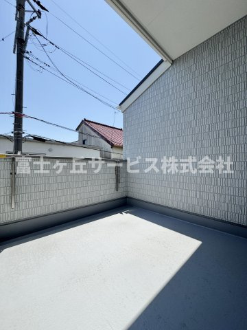【バルコニー】 | 静岡市清水区八千代町 新築一戸建て | 陽当たり良好なバルコニーです