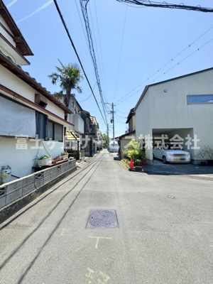 【前面道路含む現地写真】 | 静岡市清水区八千代町 新築一戸建て | 前面道路含む現地写真です