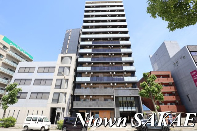 【外観】 | エステムコート名古屋新栄Ⅱアリーナ | 外観は落ち着いています