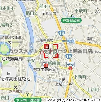 コーポパピヨンの地図|位置図