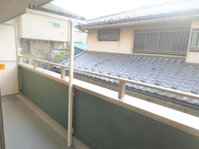 ルナージュ弐番館のバルコニー