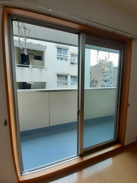 サンリット三好のバルコニー