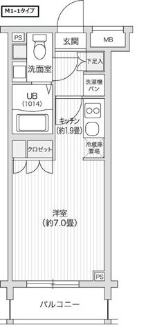 レジディア笹塚Ⅱ