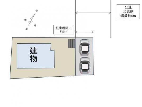 【区画図】 | 那珂川市片縄北２丁目　戸建て