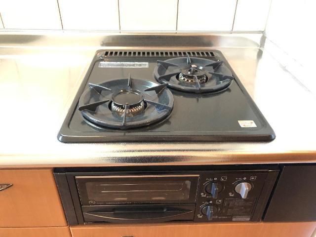 サンライズ・ガーデンのキッチン|ガスコンロ（イメージ）