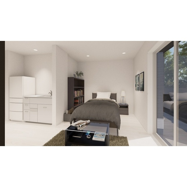 MQuarto矢部の居間・リビング