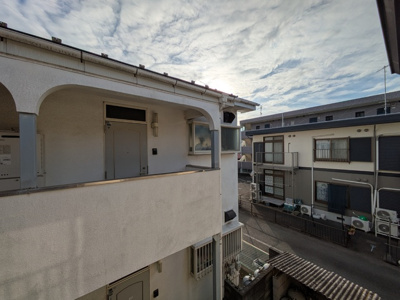 ★バルコニーからの景観★