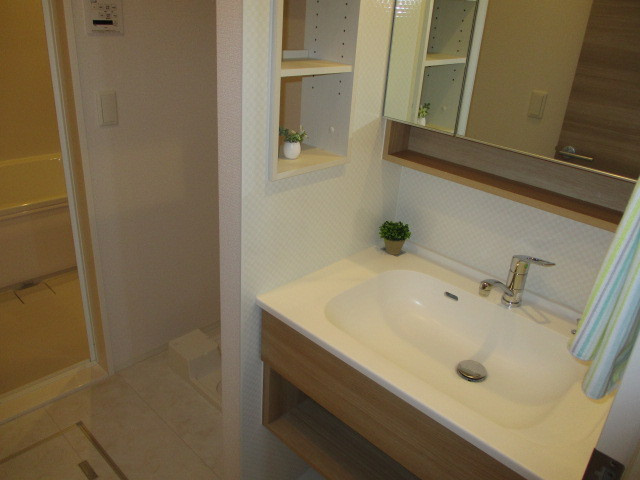 モンヴィラージュ2の洗面所