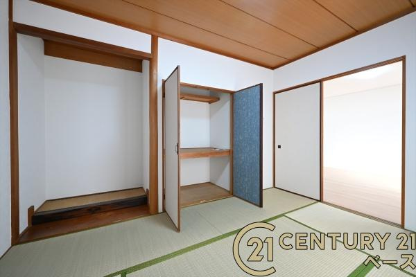 桜井市大福　一戸建の収納|■現地撮影写真■和室にも収納スペース完備！
