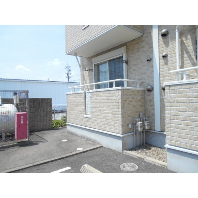 クロスローズ参番館のバルコニー