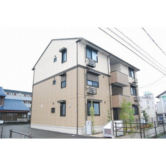 岐阜市北一色１０丁目のアパートの外観