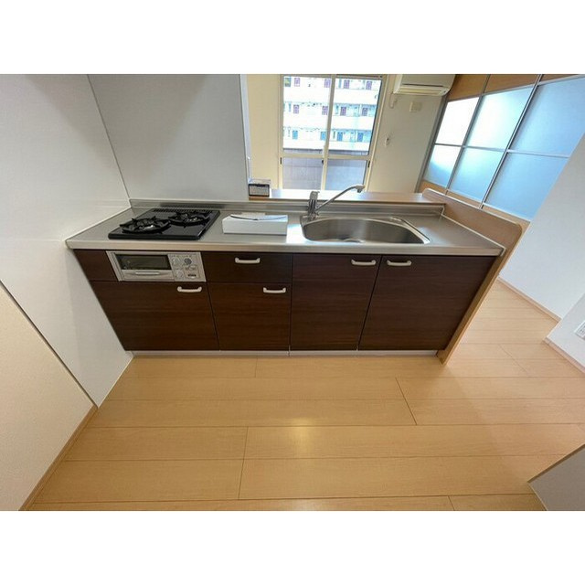 岐阜市北一色１０丁目のアパートのキッチン