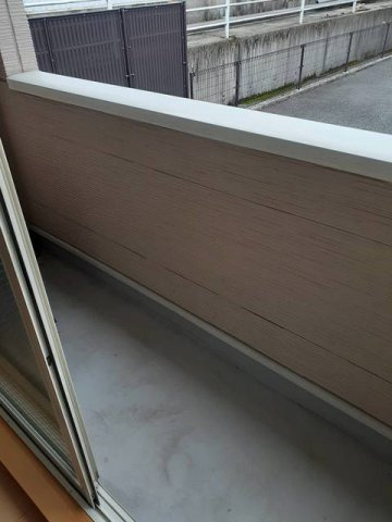 ピュア　ファースト菊池Ｃのバルコニー