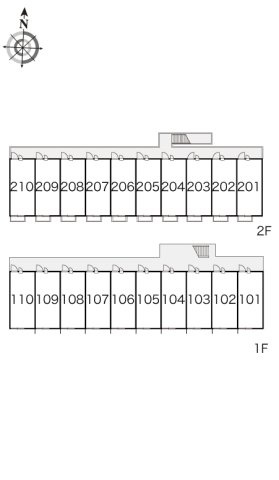 レオパレスいずみのその他|間取り配置図です。