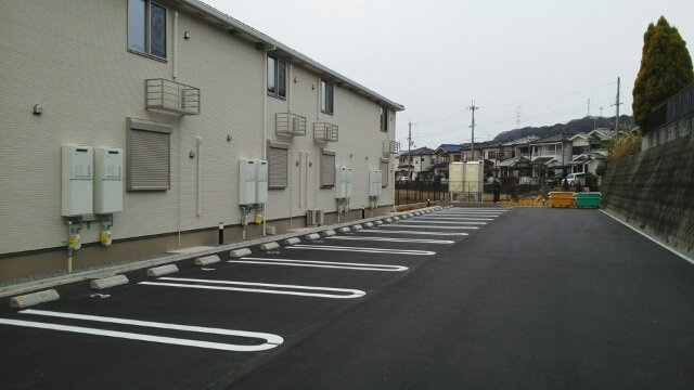 ケーズコート岩出の駐車場