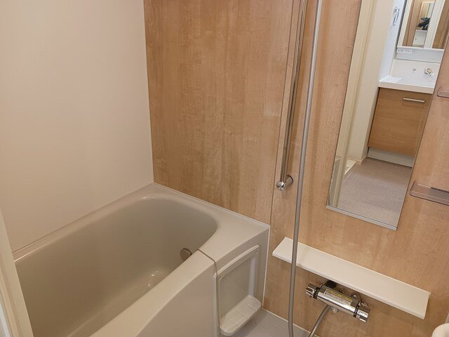 ヴィラージュの浴室