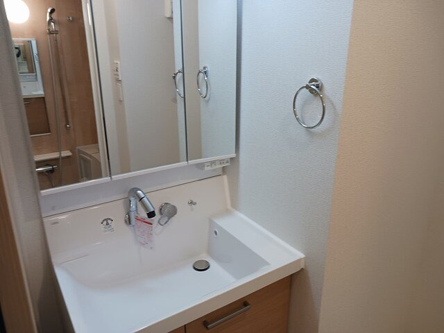 ヴィラージュの洗面所