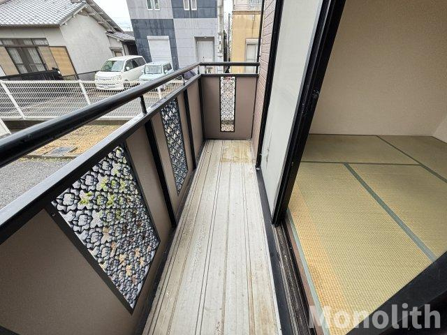 ガーデンパレス宮下のバルコニー