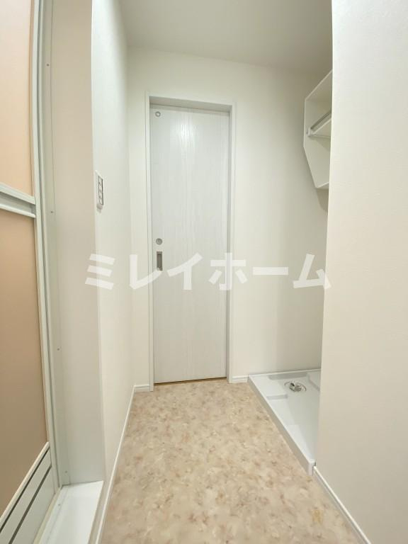 池上コーポの洗面所