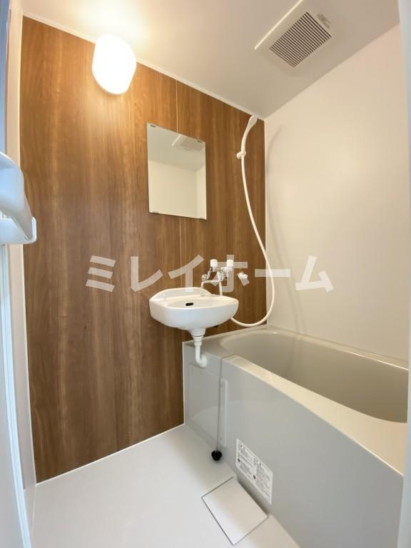 池上コーポの浴室