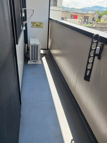 ソレアード立川Ⅰのバルコニー|開放的で明るい空間を演出してくれるバルコニーです