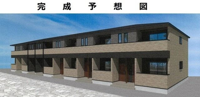 坂町坂東アパートの外観|外観もきれいです