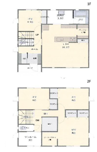 東根市神町西【建売】の間取り|間取り図