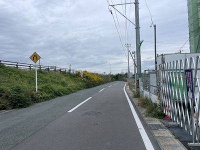 【前面道路含む現地写真】 | 東根市神町西【新築建売】 | 前面道路
