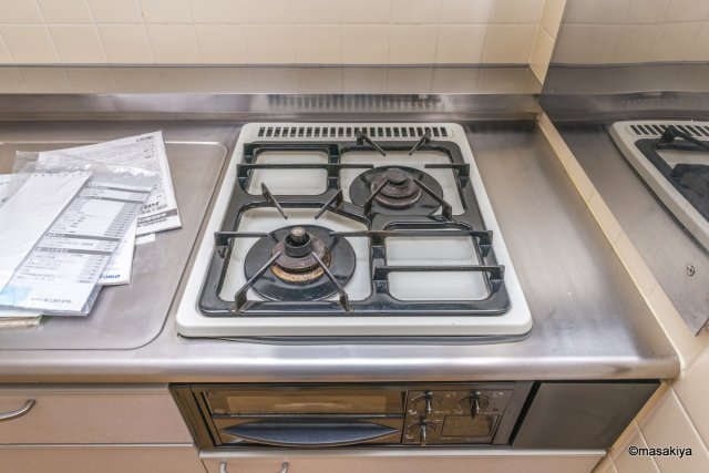 セピアコート若穂のキッチン|室内写真は同じ建物内の2DKタイプの物です。参考にご覧下さい