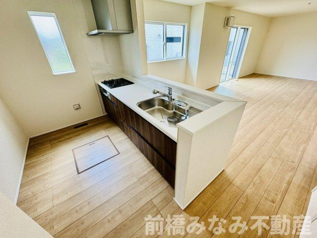 高崎市新保田中町24-1期　３号棟(全３棟)　リナージュ　新築建売分譲のキッチン|キッチンです