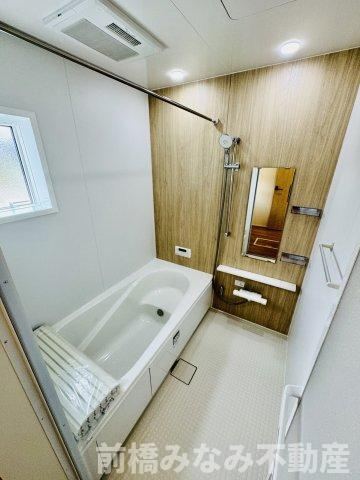 高崎市新保田中町24-1期　３号棟(全３棟)　リナージュ　新築建売分譲の浴室|コンパクトで使いやすいお風呂です