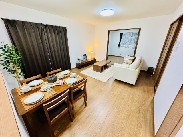 前橋市表町2期　限定1棟　ハートフルタウン　新築建売の居間・リビング