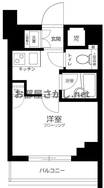 ルーブル高円寺伍番館 #中野区 #高円寺 #デザイナーズ #一人暮らしの間取り
