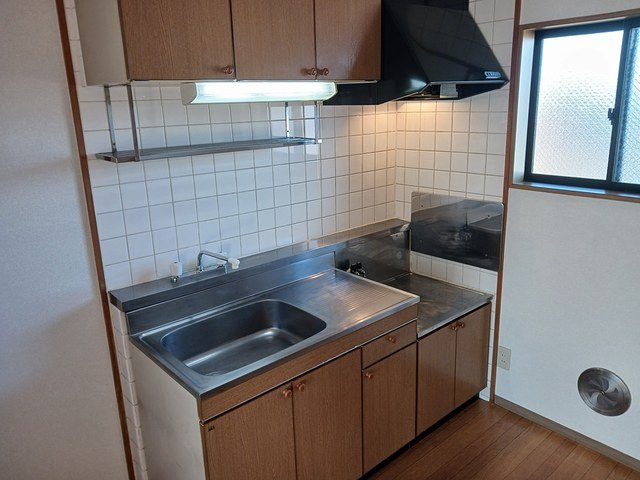 グリーンビレッジＣのキッチン