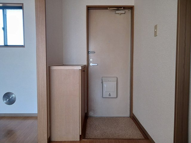 グリーンビレッジＣの玄関