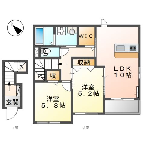 パレ・プランタンの間取り
