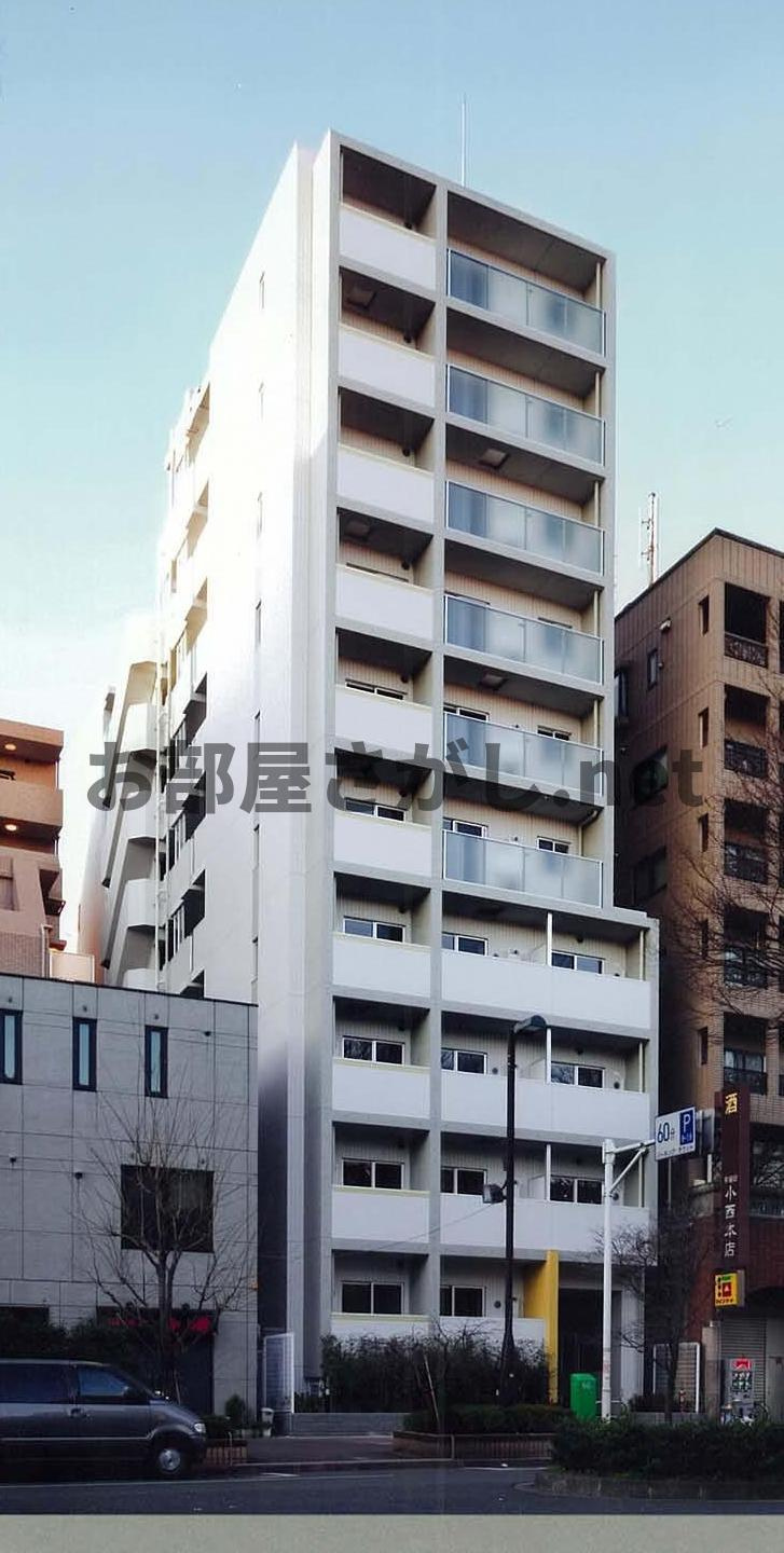 プラウドフラット早稲田の外観|外観です