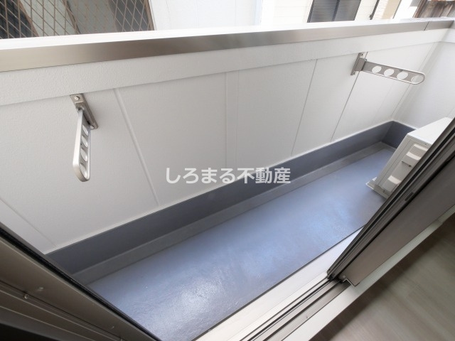 ＳＯＬＡＳＩＡ　ｒｅｓｉｄｅｎｃｅ九条のバルコニー